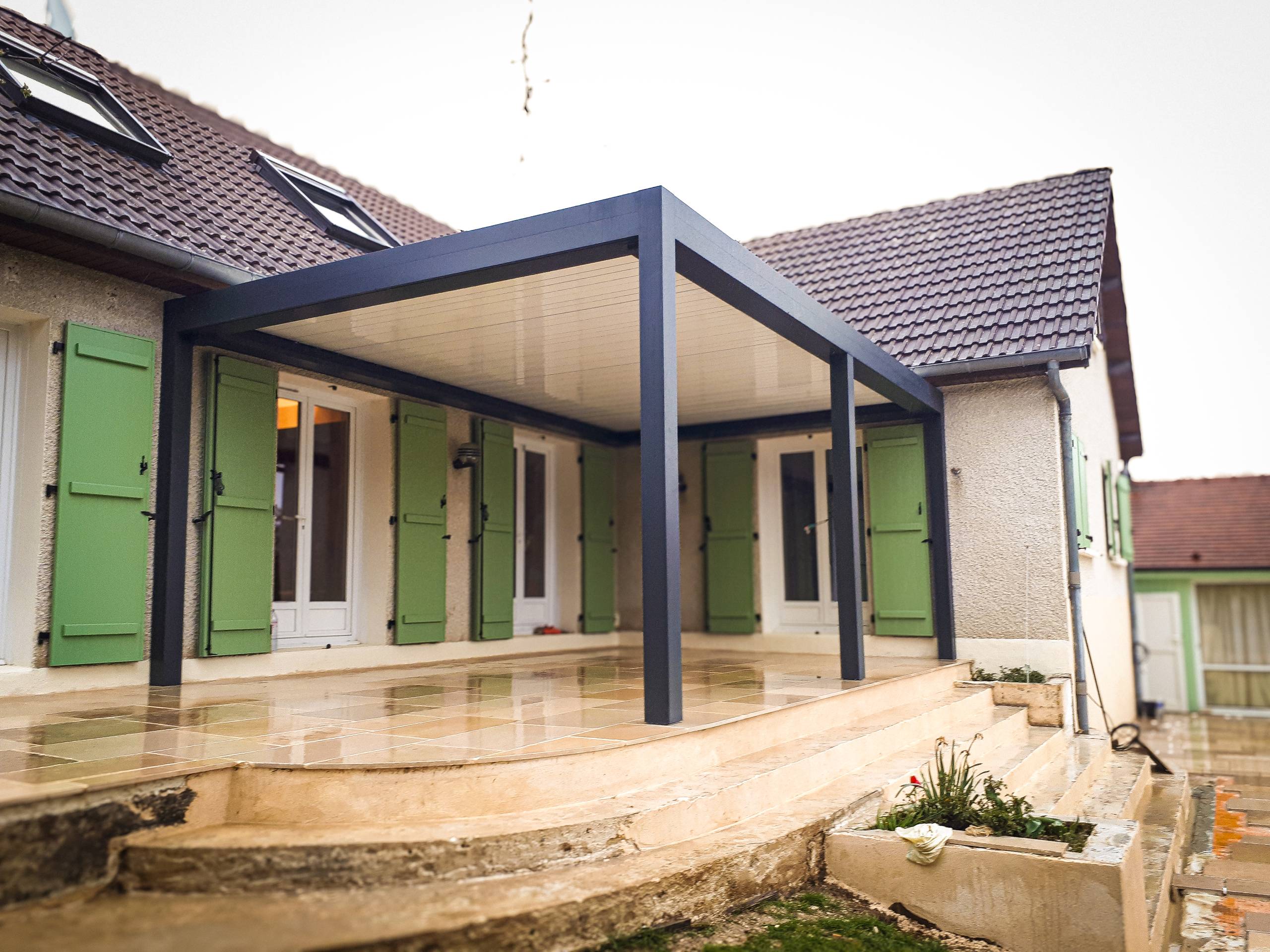 Installation d’une Pergola